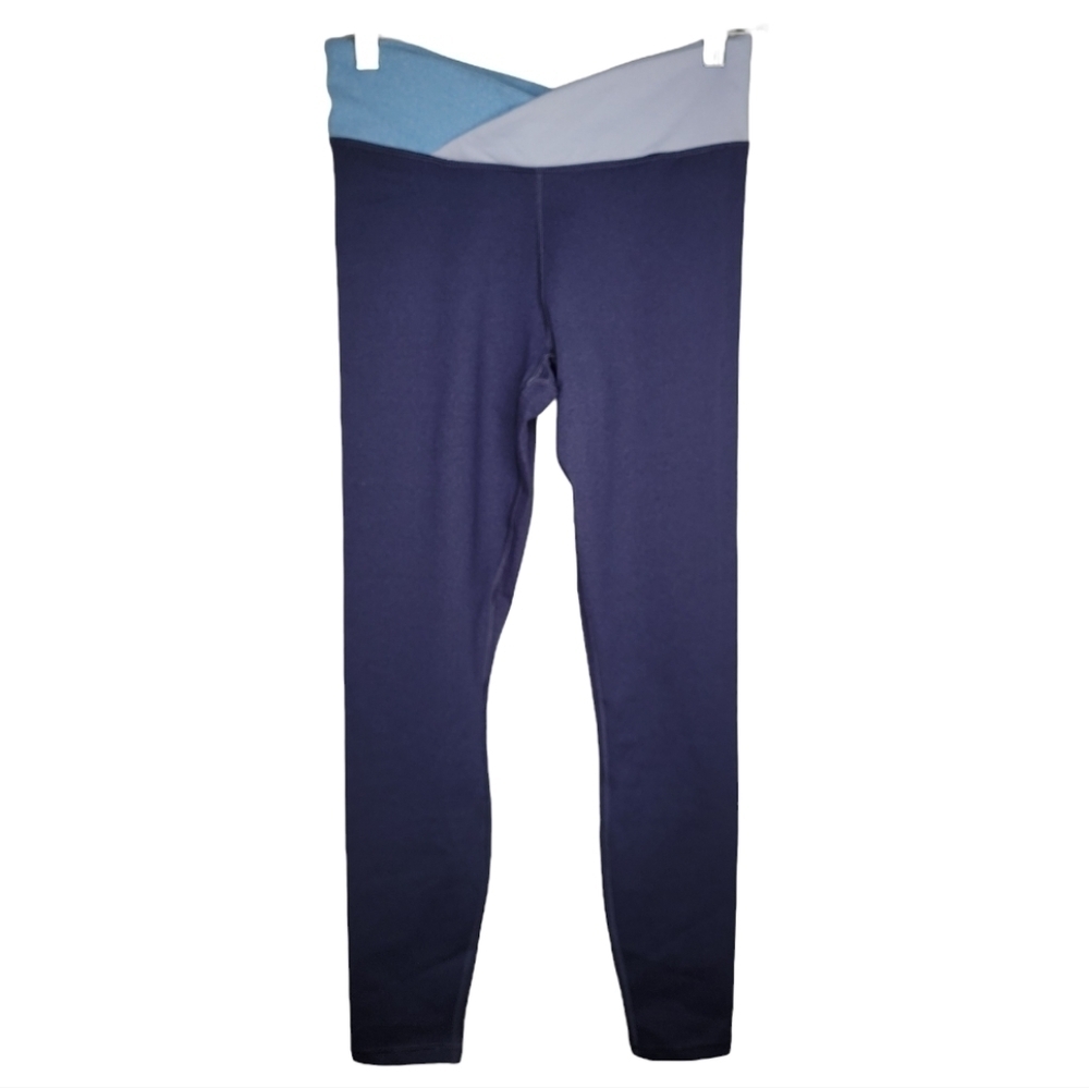 Fabletics High Waisted Heatherknit 7/8 Leggings